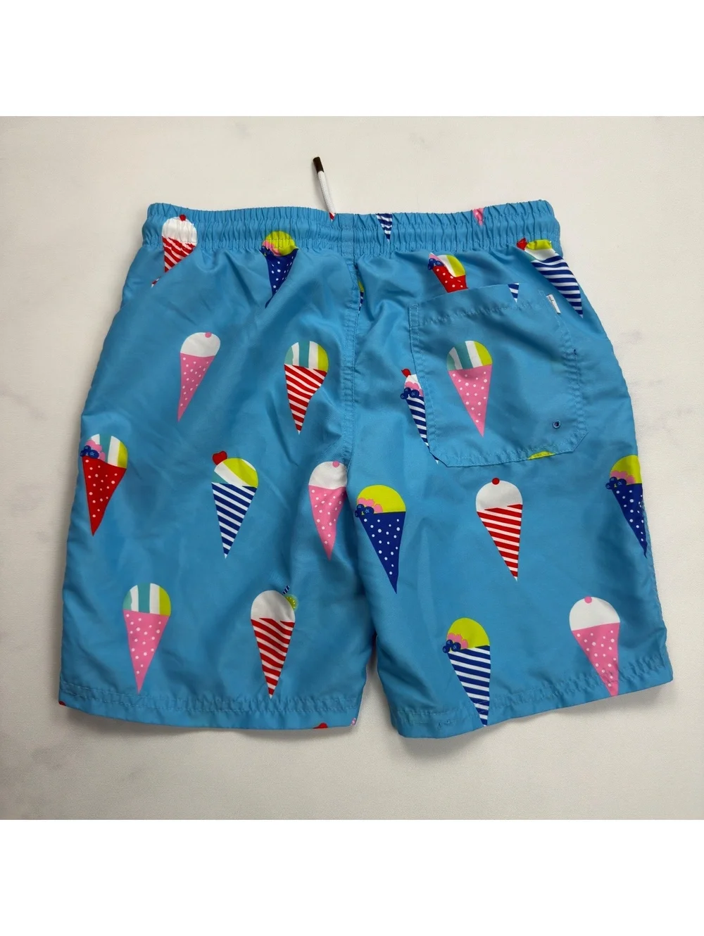 maamgic Swim Shorts Ice Cream Print Elastic Waistband - Boys 14/16